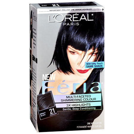 I recently purchased L'oreal Feria boxed dye from my local Walmart, 